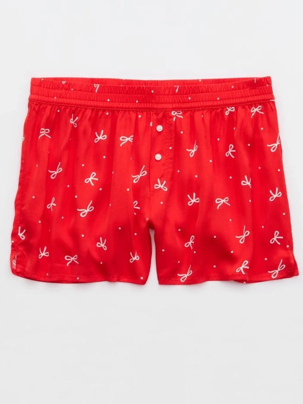 NWT Aerie Off-Duty Satin Boxer, Size S